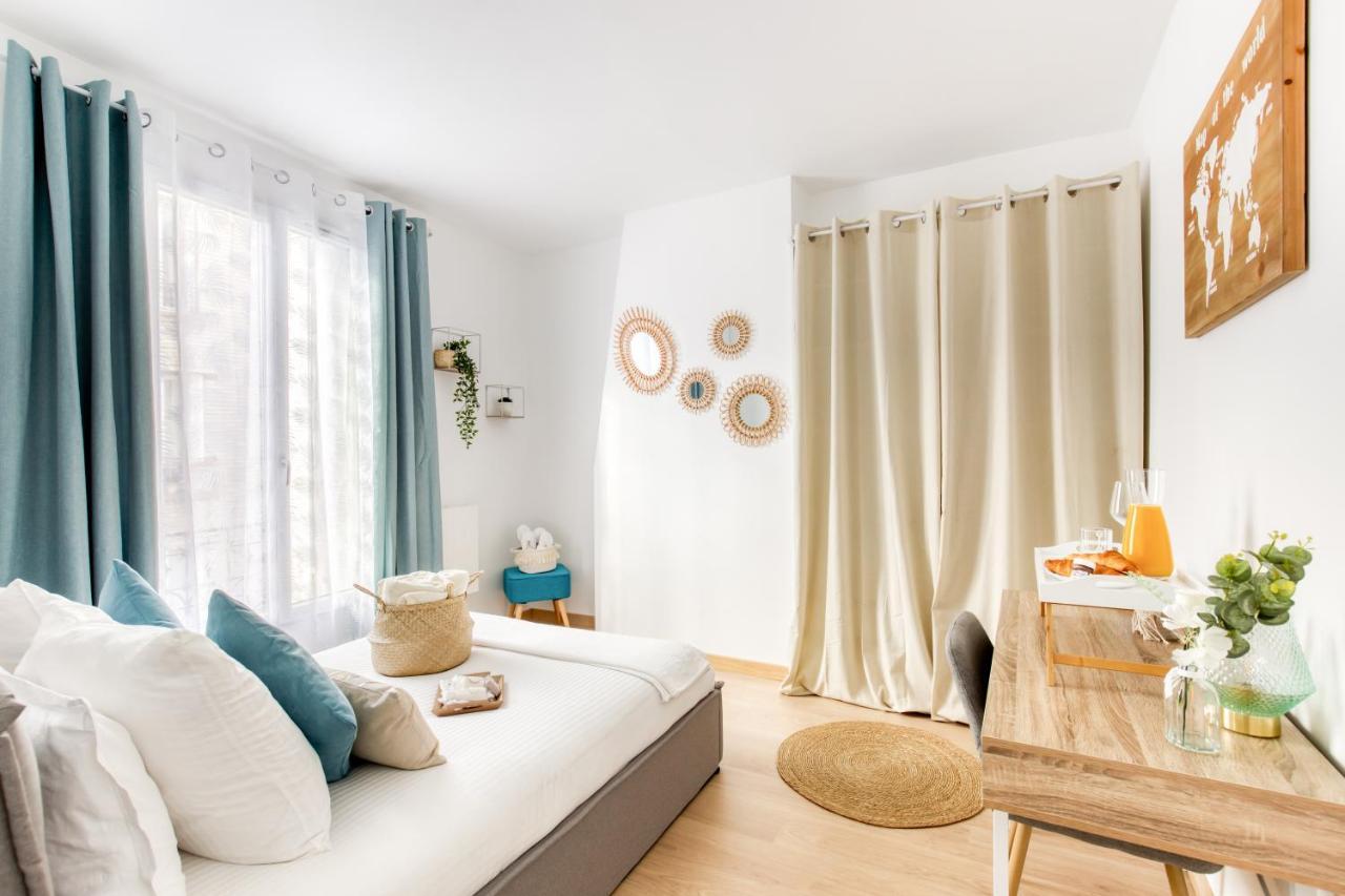 Grand Line - Parking- Metro 5 - Easy Check-In - Netflix - Disney Plus Apartman Pantin Kültér fotó
